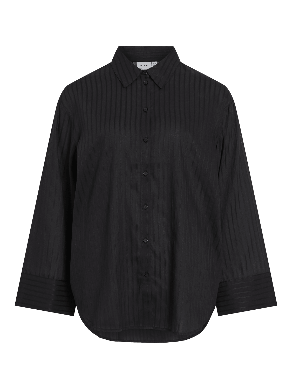 VIROCKI Shirt - Black Beauty - VERO MODA & VILA Bergvik